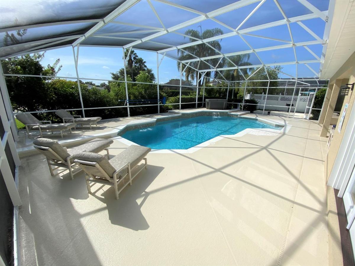 Mickeys Pearl - Phenomenal 7Br With 4 Master Suites Privacy Pool & Hot Tub Gas Bbq - 2 Miles To Disney オーランド エクステリア 写真